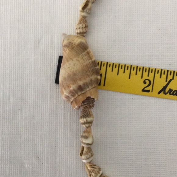 Natural Shell Necklace with Cream Tones - Picture 3 of 3